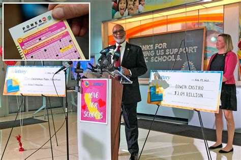 California Lottery says $2 billion Powerball winner is legitimate, .